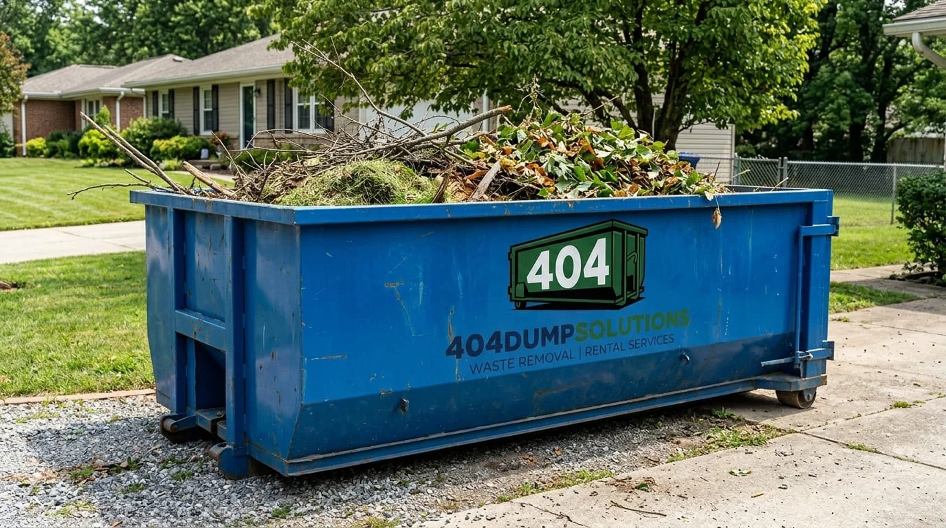Yard Waste Dumpster Rental Atlanta GA-img